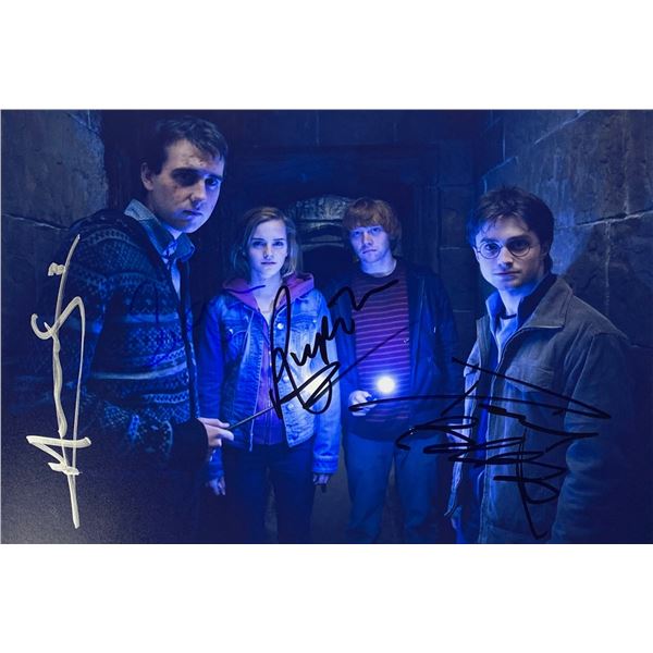 Autograph Signed Harry Potter Rupert Matthew Photo