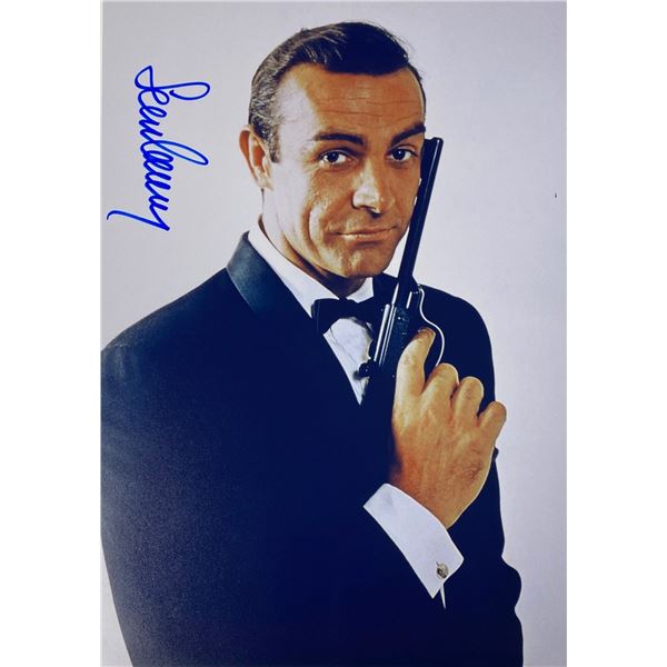 Signed Sean Connery Photo