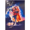 Image 1 : Autograph Signed Back to the Future Photo