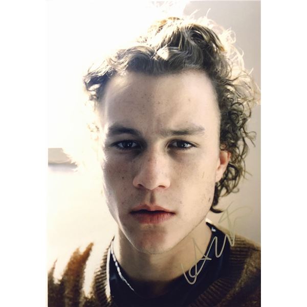 Haeth Ledger Signed Photo