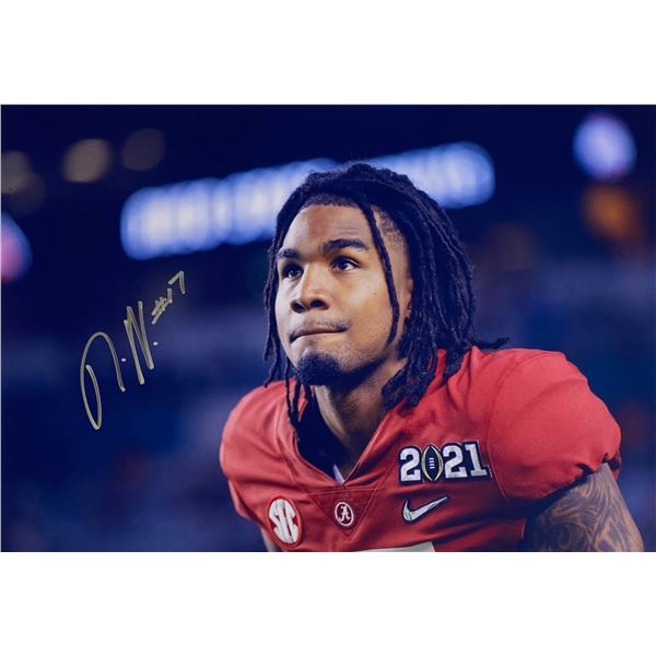 Autograph Signed Jaylen Waddle Photo