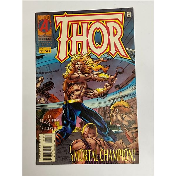 Thor #495 Marvel Vintage Comic Book