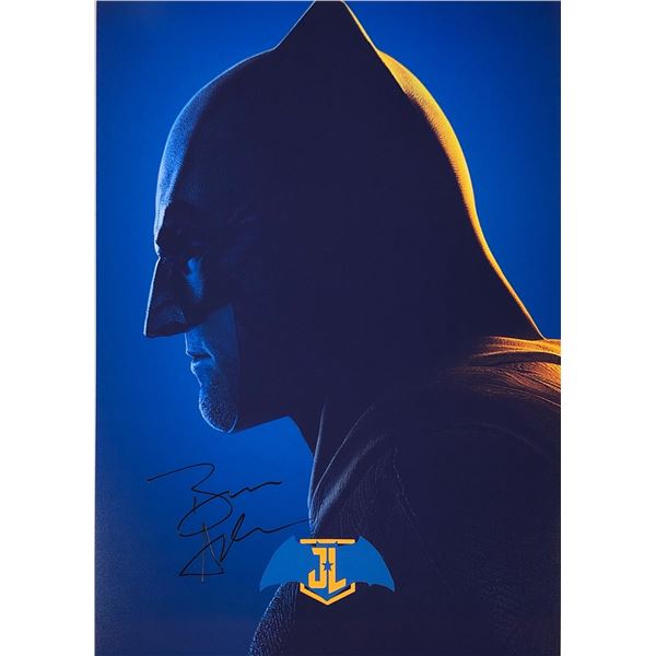 Justice League Ben Affleck Signed Photo