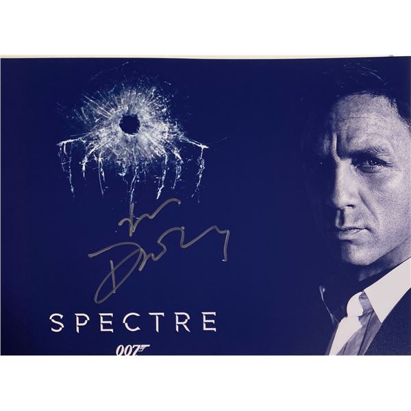 Autograph Signed James Bond Spectre Photo