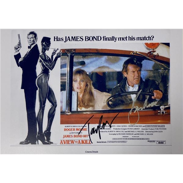 Signed James Bond 007 Photo