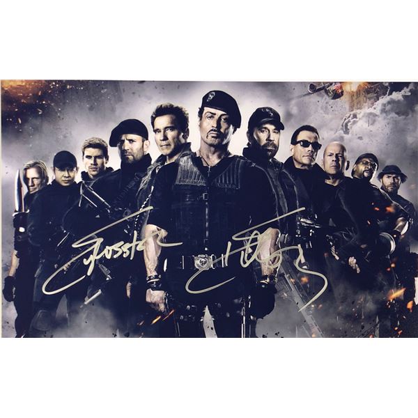 Expendables 2 Sylvester Stallone Signed Photo