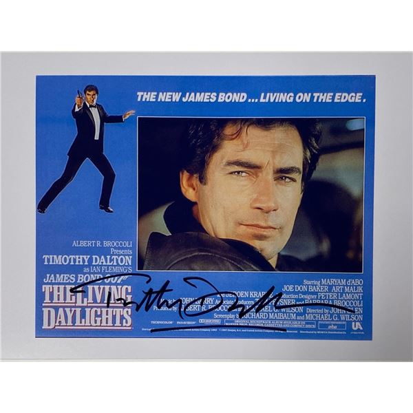Signed James Bond 007 Photo