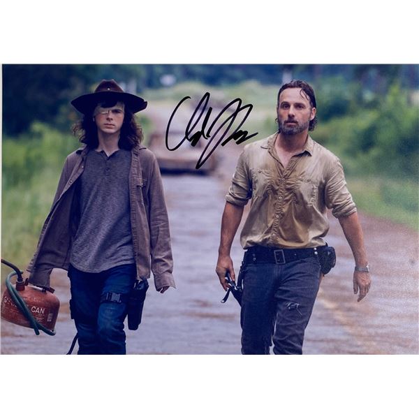 Autograph Signed Chandler Riggs Photo