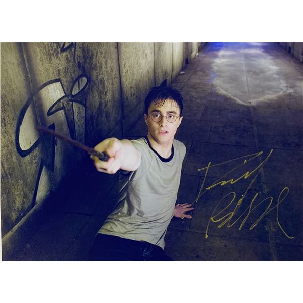 Autograph Signed Harry Potter Daniel Radcliffe Photo