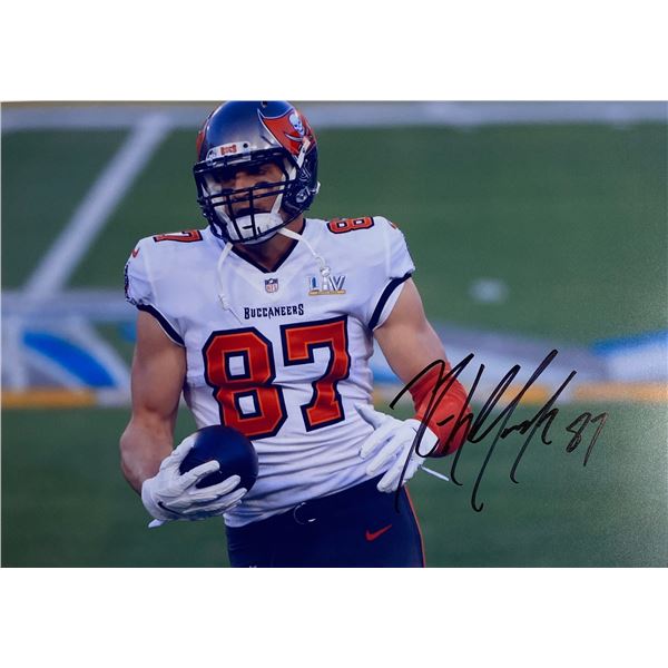 Autograph Signed Rob Gronkowski Photo