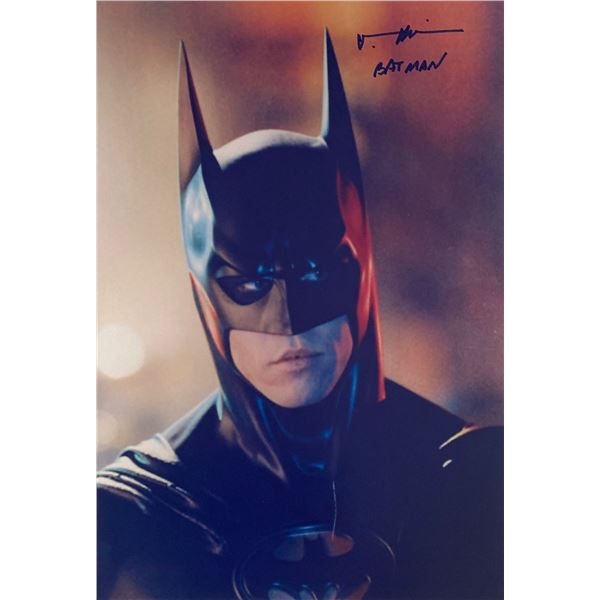 Autograph Signed Batman Val Kilmer Photo