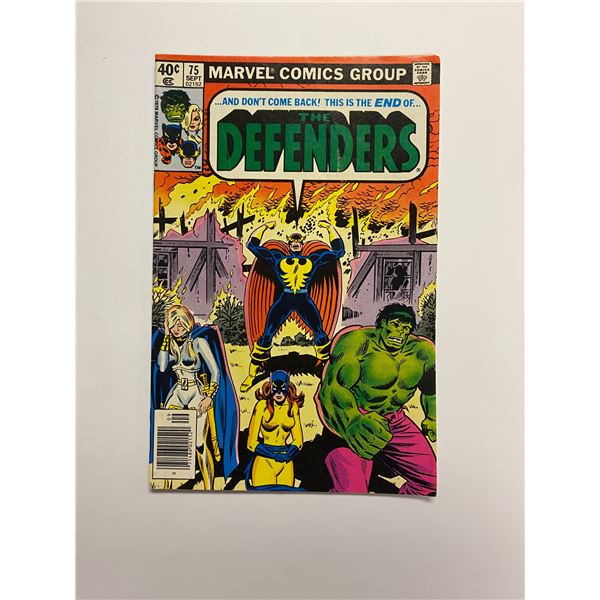 The Defenders #75 Vintage Comic Book