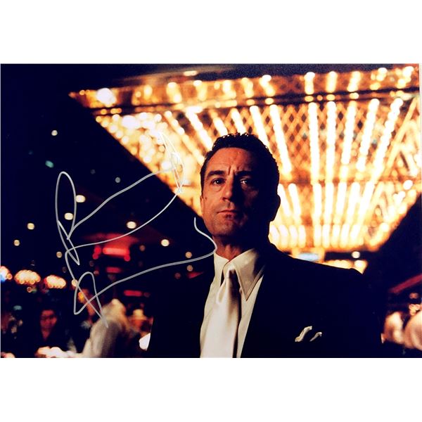 Robert De Niro Autograph Signed Casino Photo