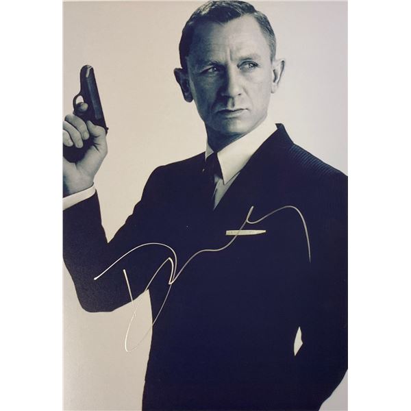 Signed James Bond 007 Photo