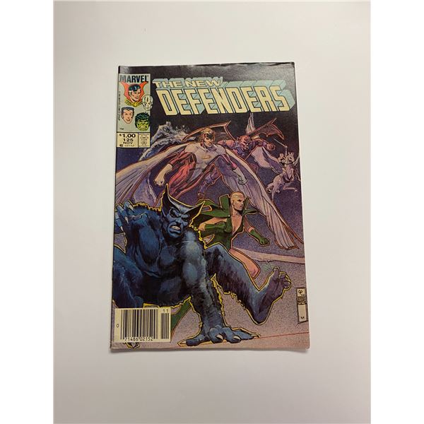 The New Defenders #125 Vintage Comic Book