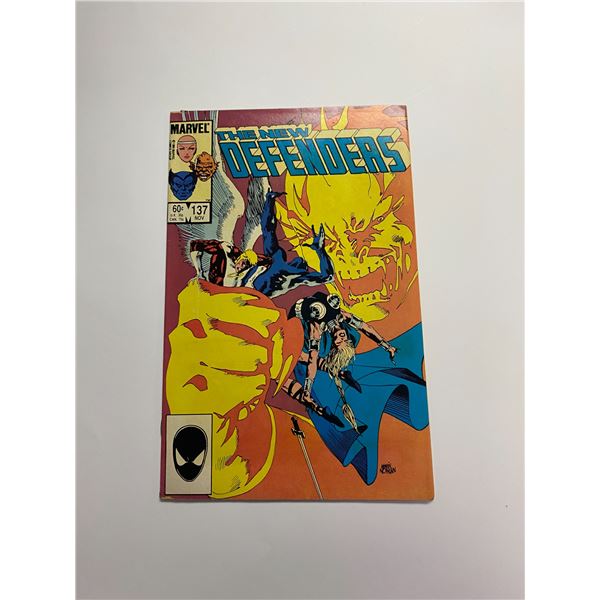 The New Defenders #137 Vintage Comic Book