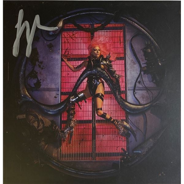 Autograph Lady Gaga Signed card