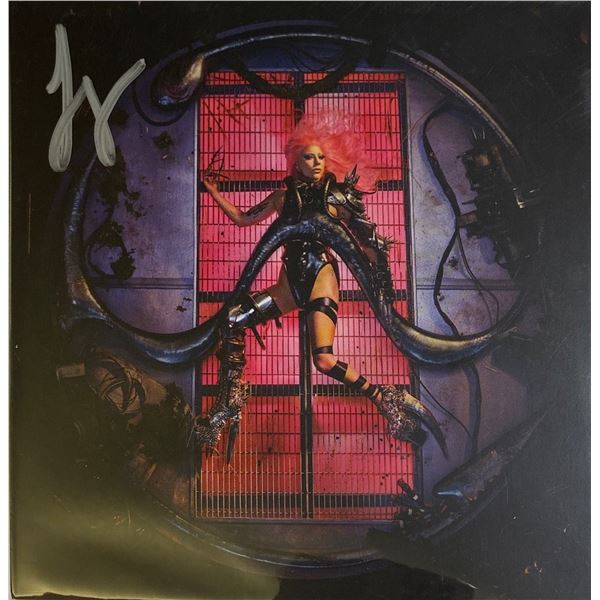 Autograph Lady Gaga Signed card