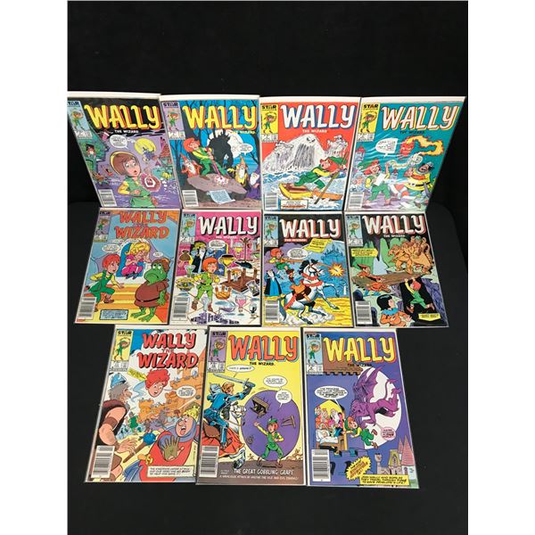 WALLY THE WIZARD COMIC BOOK LOT (STAR COMICS)