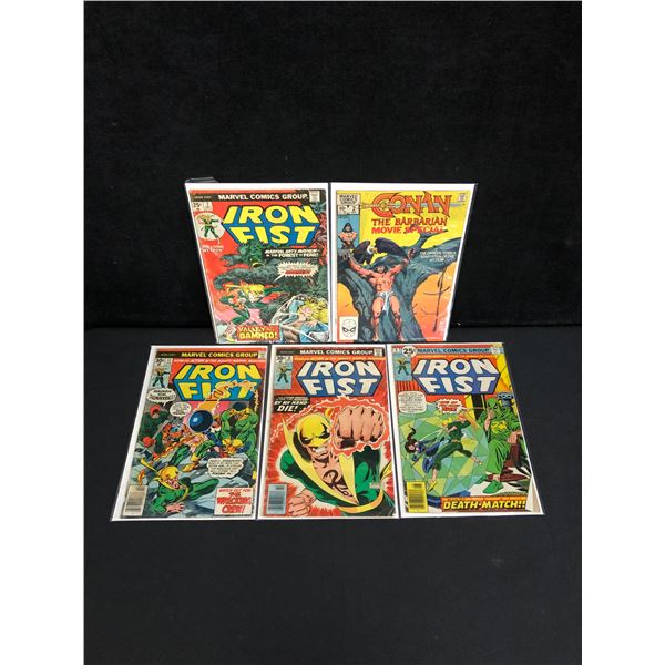 IRON FIST COMIC BOOK LOT (MARVEL COMICS)