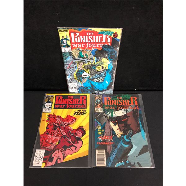 THE PUNISHER WAR JOURNAL COMIC BOOK LOT (MARVEL COMICS)