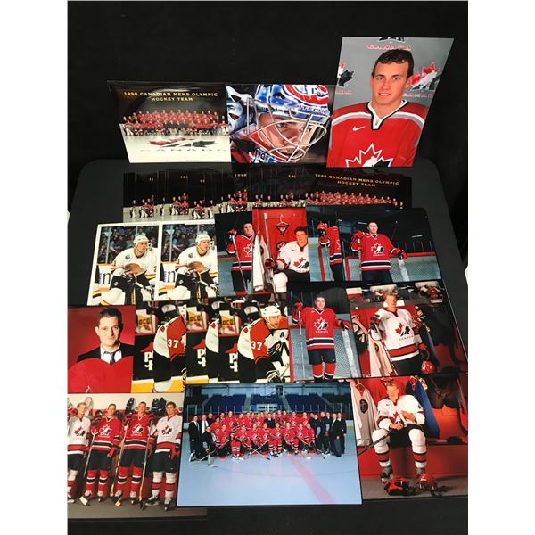 ASSORTED HOCKEY PHOTOS LOT