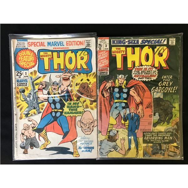 THE MIGHTY THOR NO.2/ THE MIGHTY THOR NO.3 (MARVEL COMICS)