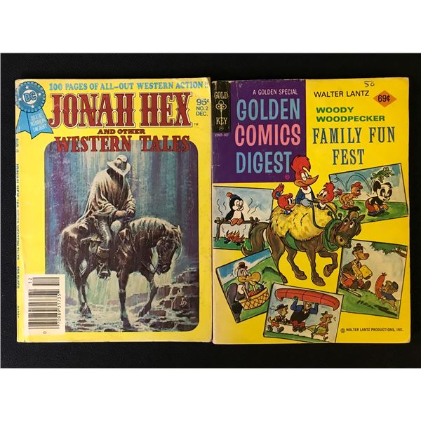 JONAH HEX NO.2/ GOLDEN COMICS DIGEST COMIC BOOK LOT