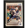 Image 1 : RYAN NUGENT-HOPKINS SIGNED SCORE HOCKEY CARD