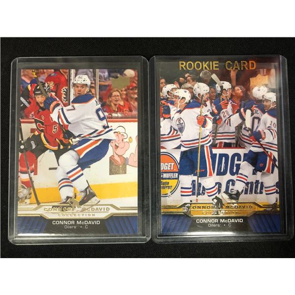 CONNOR MCDAVID HOCKEY CARD LOT