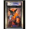 Image 1 : 1993 MARVEL MASTERPIECES NO.6 WOLVERINE (GCG 9.5)