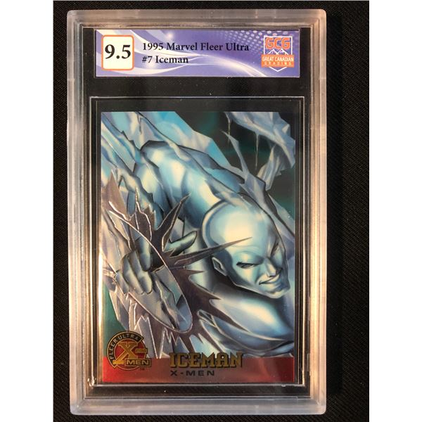 1995 MARVEL FLEER ULTRA NO.7 ICEMAN (GCG 9.5)