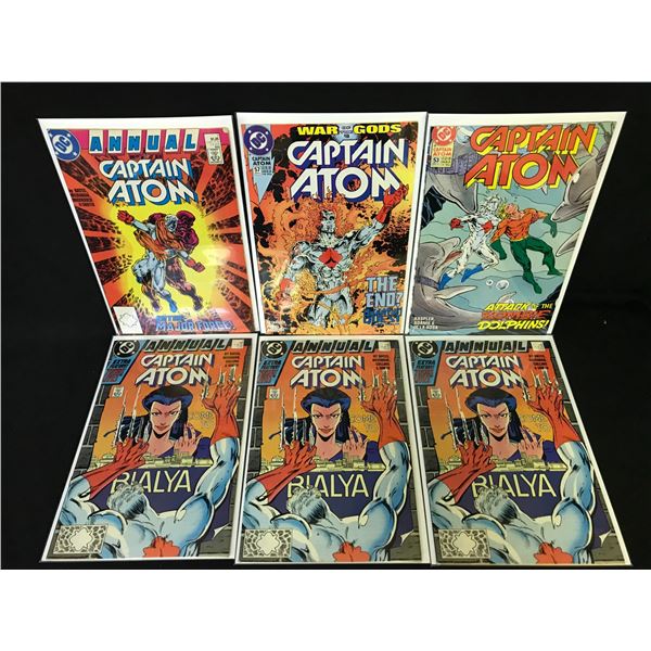 CAPTAIN ATOM COMIC BOOK LOT (DC COMICS)