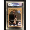 Image 1 : 1990-91 NBA HOOPS NO.5 MICHAEL JORDAN ALL-STAR (GCG 8)