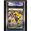 Image 1 : 1992-93 UPPER DECK NO.595 PETER FORSBERG WORLD JR SWEDEN /93 (GCG 9.5)