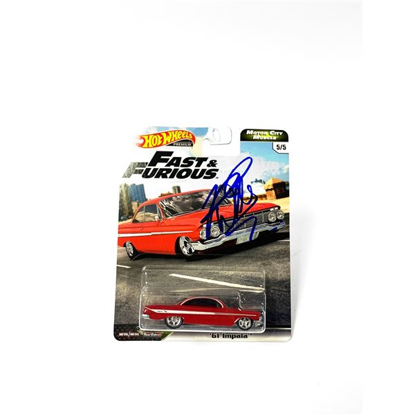 Autograph Fast and Furious Toy Car Figure