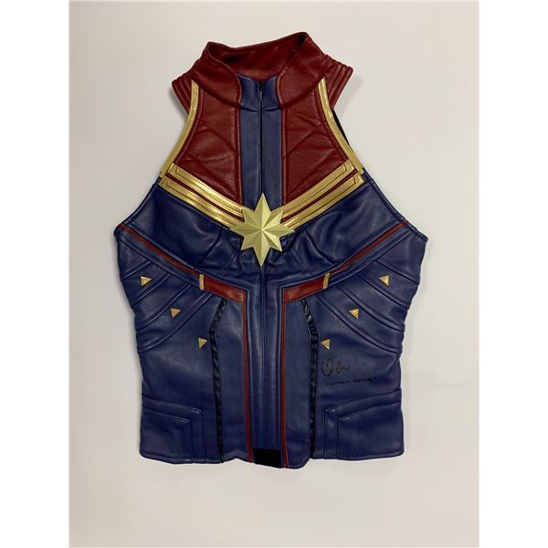 Autograph Captain Marvel Brie Larson Vest