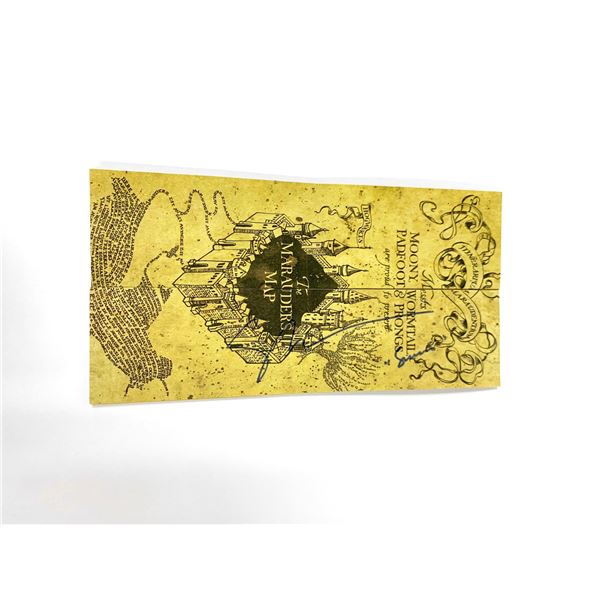 Autograph Harry Potter Gary Oldman Map