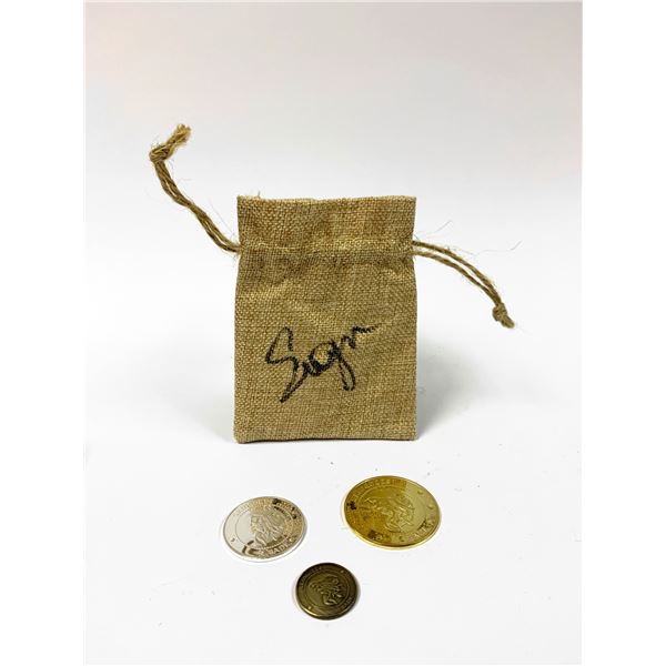 Autograph Harry Potter Coins Set Emma Watson