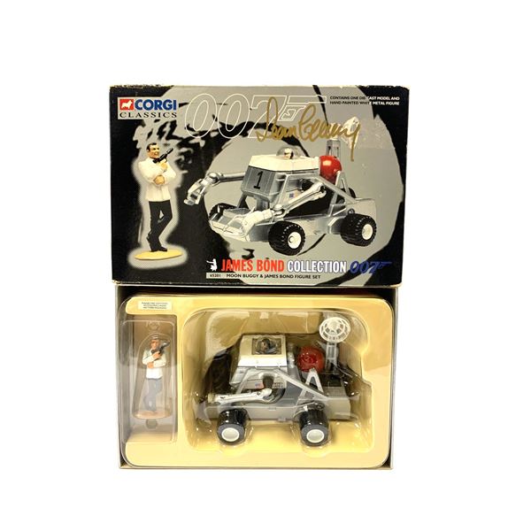 Autograph Sean Connery James Bond Toy Car Figure