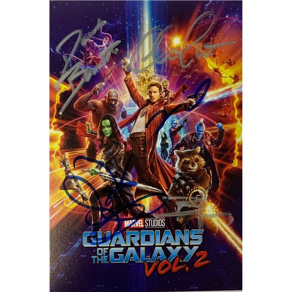 Autograph Guardians of the Galaxy 2 Postcard