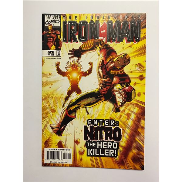Iron Man #15 Vintage Marvel Comic Book