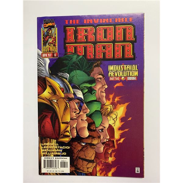 Iron Man #6 Vintage Marvel Comic Book