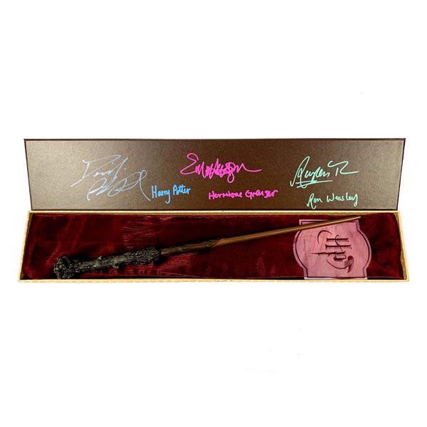 Autograph Harry Potter Daniel Radcliffe Wand
