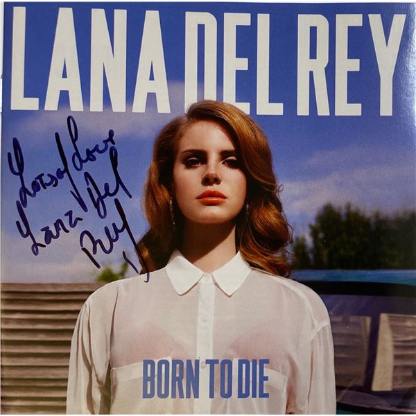 Autograph Signed Lana Del Rey Album Photo