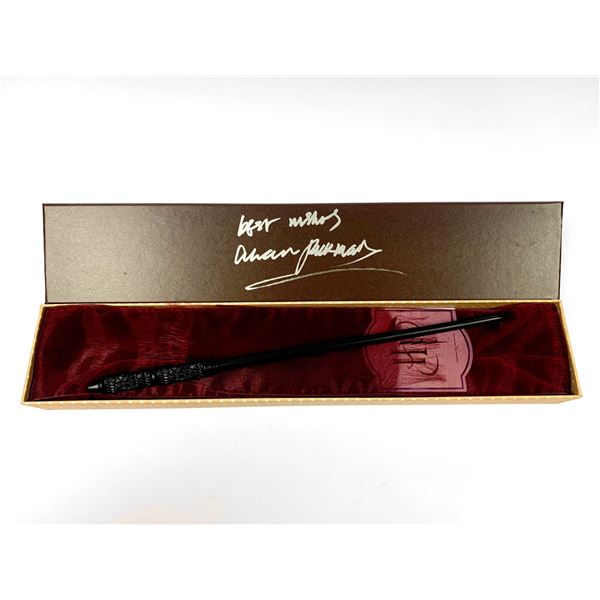 Autograph Harry Potter Alan Rickman Wand
