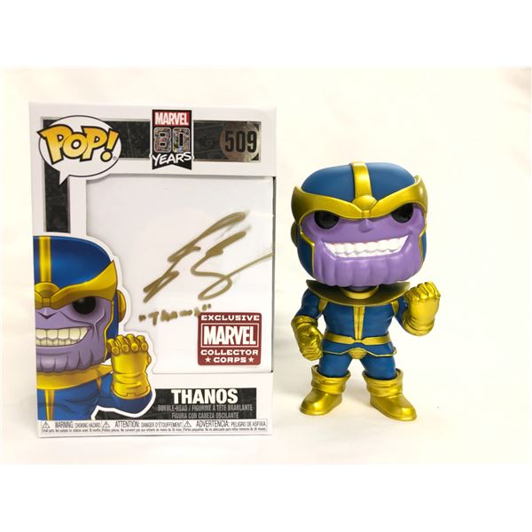 Autograph Marvel 80 Years Thanos Funko Pop