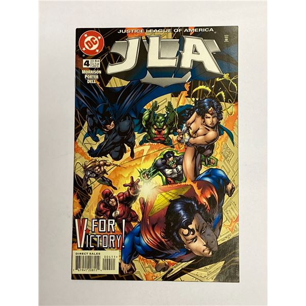 JLA #4 Vintage DC Comic Book