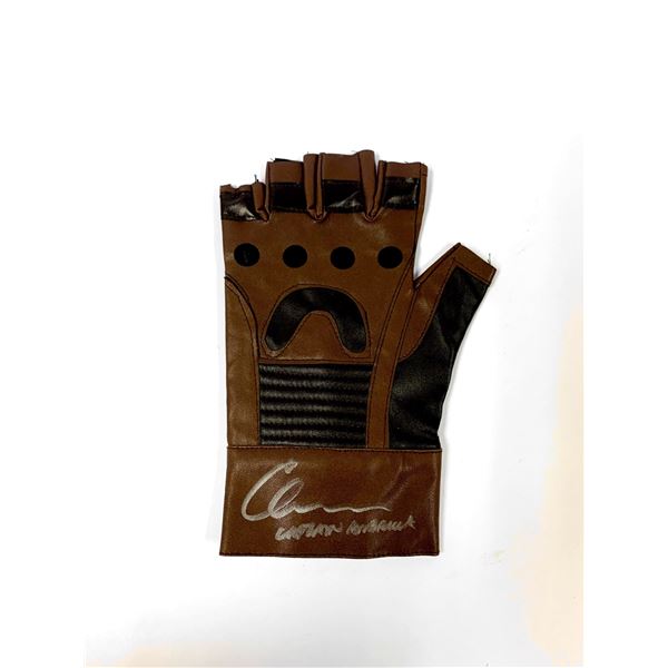 Autograph Captain America Chris Evans Glove