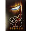 Image 1 : Autograph Iron Man Robert Downey Jr Postcard